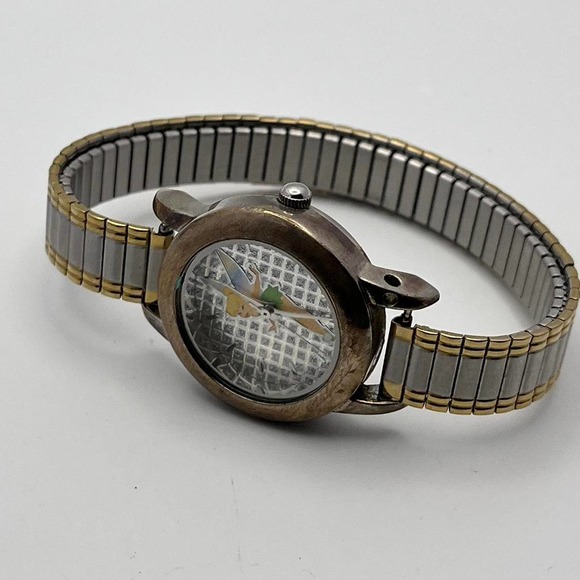 Silver gold tinkerbelle watch - Picture 3 of 3